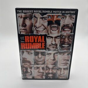 WWE Royal Rumble 2011 DVD - Black and Orange